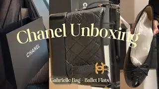 Chanel Gabrielle Bag - Chanel Ballet Flats Unboxing | شنطة شانيل غابرييل - شانيل باليرينا فلات