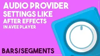 AudioProvider Settings Like After Effects on Avee Player!