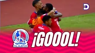 &iexcl;Gol de Emanuel Hern&aacute;ndez! 33 minutos Olimpia iguala 1-1 ante Marath&oacute;n en la Ida de la Gran Final