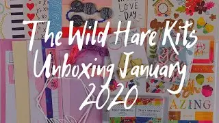 The Wild Hare Kits January 2020 Unboxing