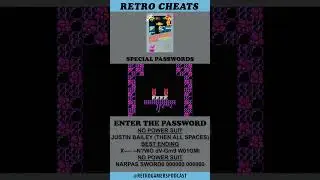 Retro Cheats: Metroid