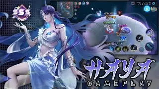 GAMEPLAY NEW HERO MID LINE HAYA | Honor Of Kings