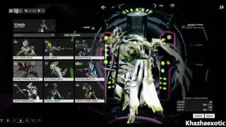 Warframe - The Targis Prime Armor Set ( The best cosmetic Set )