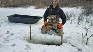 Checking uncatchable beaver lodge & hidden beaver lodge-shallow run catch