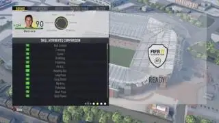 FIFA 17 ULTIMATE TEAM TOTS HERRERA 90 IN GAME STATS