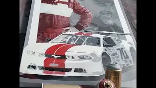 Tony Ave Portrait Spray Painting