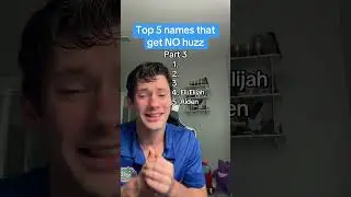 Top 5 Names that get NO huzz Part 3 #sendthistoafriend #sendthistoyourbestie #huzz #shortsviral