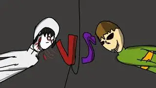 Jeff the Killer vs Chara Art