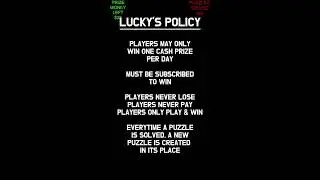 Solve EASY Puzzles - WIN REAL CASH  - Lucky's Loop
