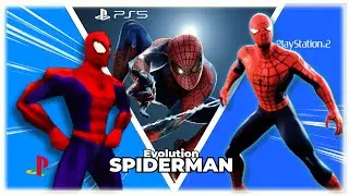 Evolution of Spider-Man Games (ps1 - ps5)