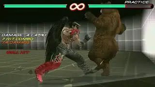 Tekken 6 - Devil Jin combo video #3 (bear version)