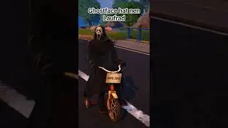 Ghostface hat ein neues laufrad #ghostface #fortmares #fortnite #trend @Singolinos