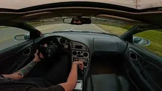 Turbo ASMR Drive to Starbucks ☕️ | Mitsubishi Eclipse BOV Sounds