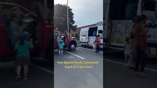 Free Special Needs Community Touch A Truck Event