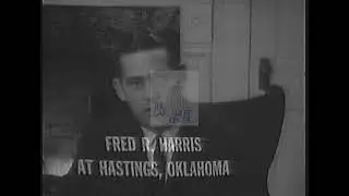 Fred R. Harris [Democratic] 1964 Campaign Ad titled &ldquo;Harris blasts tax form snarl&rdquo;