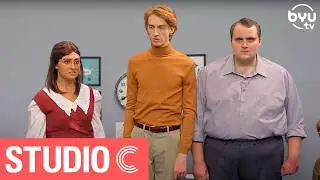 Офисный забавный парень - Студия C