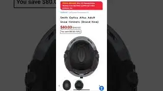 Motorhelmets Store Sale Smith Optics Altus Adult Snow Helmets #shortsyoutube #viralshorts #ytshorts