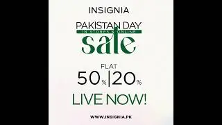 Pakistan Day Sale | Flat 50% & Flat 20% Off