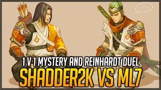 shadder2k 1v1 mL7 Who Wins? - Mystery And Reinhardt 1v1 Duel