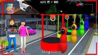 Yuta Mio Panik CCTV Merekam ADA Sumur POCONG RAINBOW 😱 Di Depan Rumah | Sakura 