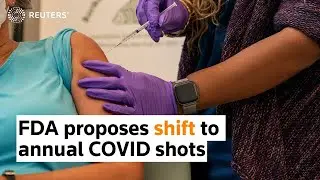 FDA proposes shift to annual COVID shots