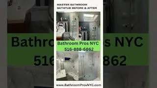 BATHROOMPROSNYC Calcutta Marble Bathroom Remodel #bathremodel #bathroomremodeling  #bathroomdesign