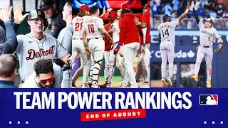 POWER RANKINGS: Brewers, Phillies, and Tigers lead the pack 💪 (All 30 teams ranked!)
