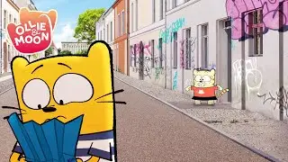 Where Are We Now? 👀🗺️ | Ollie and Moon English | 1H | S1 | Cartoon for kids