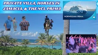 Norwegian Prima Cruise Vlog | Private Villa, Water Horses & More!