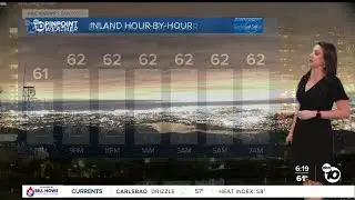 ABC 10News Pinpoint Weather with Meteorologist Megan Parry
