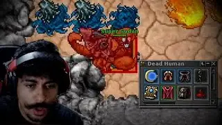 Player of the dominant guild RED SKULL died in TIBIA | mustachezerah highlights #36