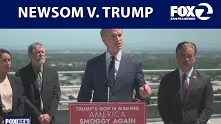 Newsom to sue Trump after Senate vote blocking California EV rules