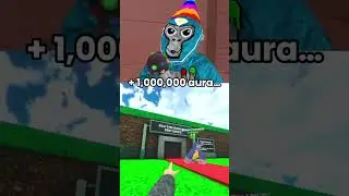 Gorilla tag steal a brainrot! #gorillatag #vr #shorts