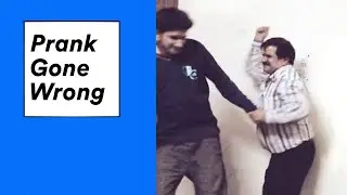 Pranking my angry dad gone wrong