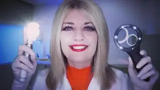 ASMR Eye Exam & Eye Cleaning - Lights, Latex Gloves, Eye Drops, Typing, Personal Attention for Sleep