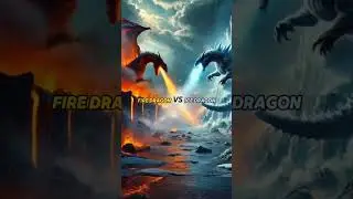 Fire dragon VS Ice Dragon🔥❄️