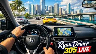 MIAMI DRIVER RIDE ALONG | RYAN DRIVER 305