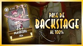 Pase de backstage 100% abriendo reliquias en skullgirls mobile 