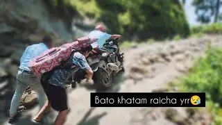 Thau ramro bato khattam raixa😰(Patuke) #nawalpur #dumkibas#patuke#bishalvlog
