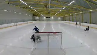 Para ice hockey/ sled hockey/ para j&auml;&auml;kiekko training