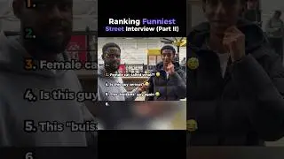 This funny street interviews gets funnier every second 🤣 #rankingpeople #streetcontent