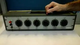 Funcionamento da Caixa de Resistências (década)