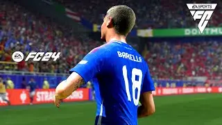 FC24 - Italy Vs Albania - UEFA EURO Matchday 1 Full Match