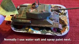 WW2 Warlord bolt action Russian tank build