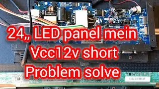 24,, LED TV me no display problem kaise theek Karen 