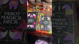Interview spread with my new deck!