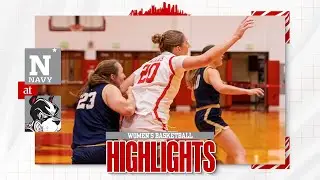 Highlights: Women's Basketball vs. Navy (12/31/2025)