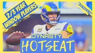 How To Win In A 2/3 Year Window | Dynasty Fantasy Football Hotseat | E29 | @goldjacketqbs