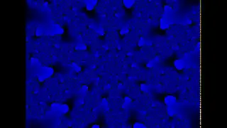 Blue and Red Fractal Animation