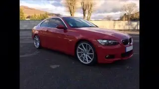 BMW 330D E92 330hp 656Nm Stage 2 Brutal acceleration test 0-100 0-200 km/h